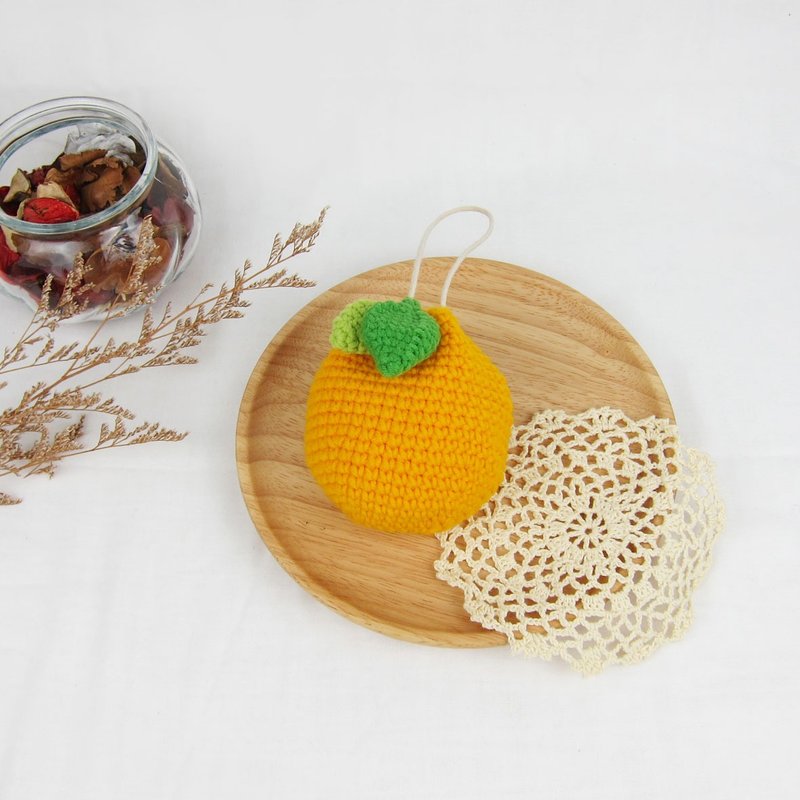 [Bunch Pocket] Orange Storage Bag Home Aromatherapy Bag Diffuser Bag - Items for Display - Other Man-Made Fibers Orange