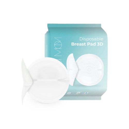 YODEE 優迪 MOOIMOM 沐伊孕哺 3D瞬吸拋棄式防溢乳墊 (10片/30片)