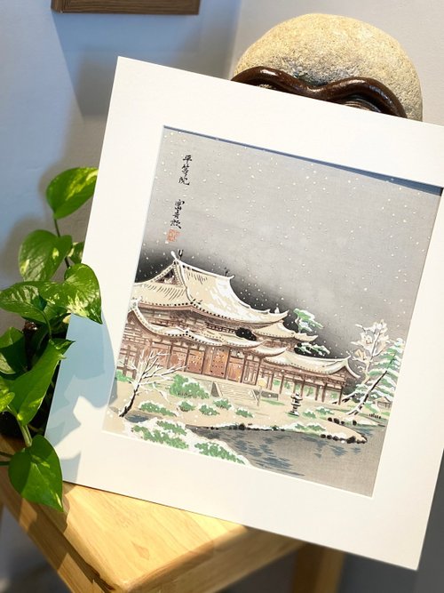 徳力富吉郎 　　金閣寺　１９７０年 徳力 富吉郎 絵 京百景 金閣寺 1970（徳力 富吉郎 絵 京百景