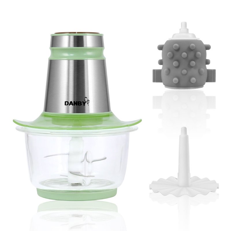 DANBY four-blade multifunctional food chopper - เครื่องใช้ไฟฟ้าในครัว - โลหะ สีเขียว