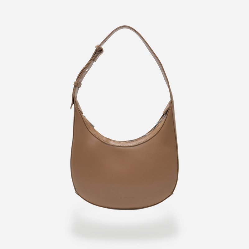 SHOULDER BAG - BROWN CINNAMON / RUST BRAND - 手提包/手提袋 - 人造皮革 咖啡色
