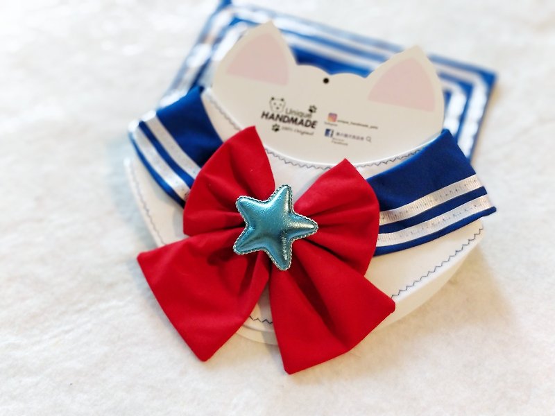 Sailor Moon Model Sailor Moon Moon Hare Pet Scarf/Necklace - Clothing & Accessories - Cotton & Hemp 