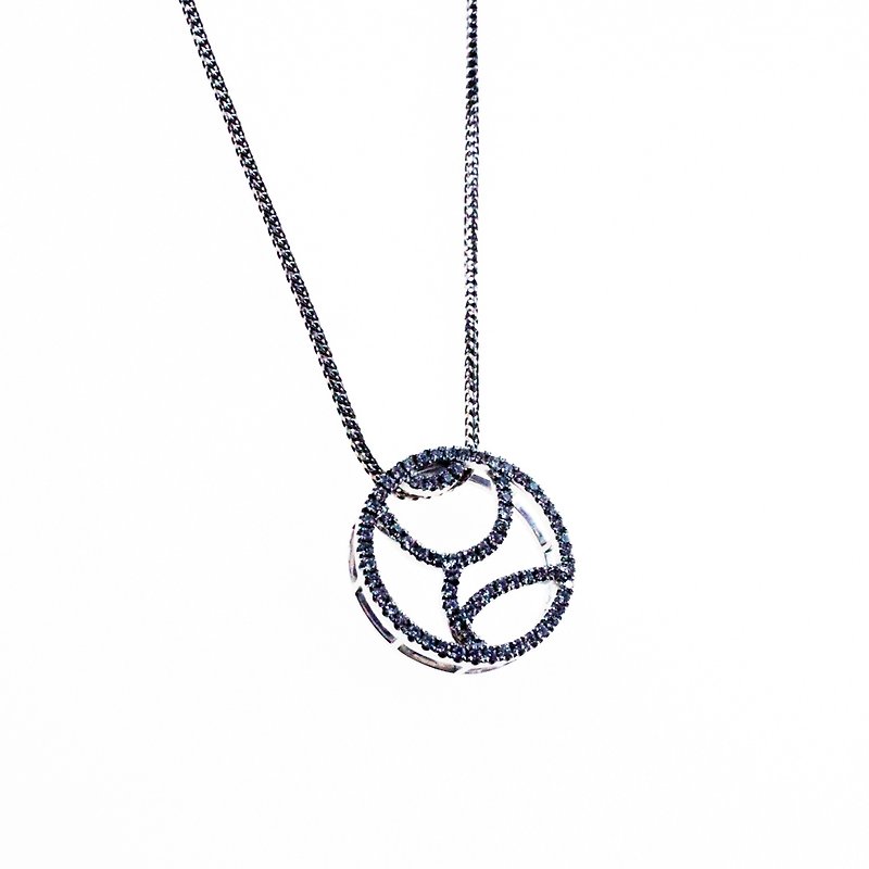 YT Brand Jewel Necklace - สร้อยคอ - เครื่องประดับ สีเงิน