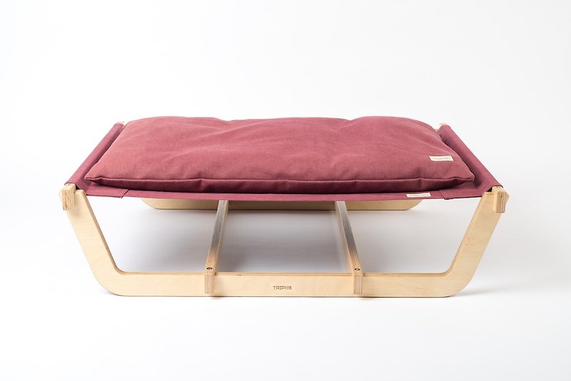 M-安居系列冬季床墊-珊瑚紅 (無床架) - 寵物床墊/床褥 - 棉．麻 