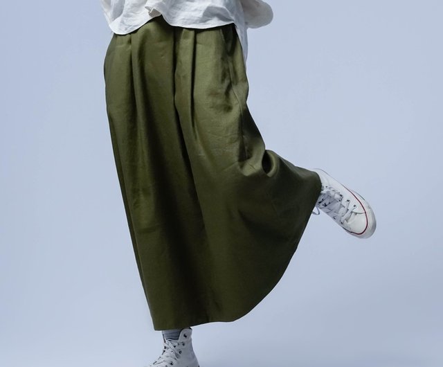 wafu【リネンソロテックス】驚くほどスタイルが良く見える