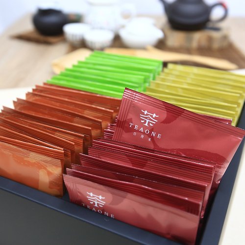 TeaOne | 精緻烘焙台灣茶葉 【辦公自用兩相宜】52入大份量立體原葉茶包(無包裝盒)