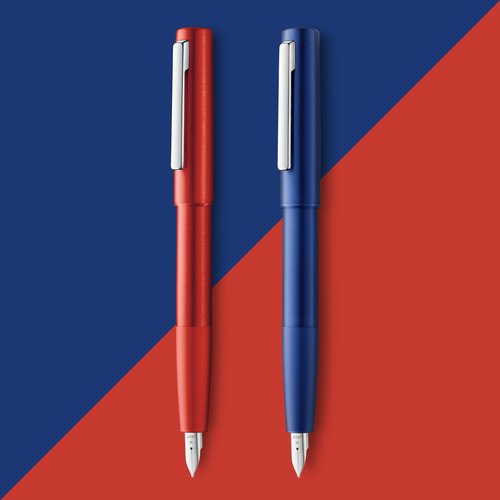 LAMY TAIWAN 官方旗艦館 全球臺灣獨家 / LAMY 鋼筆禮盒 / aion 永恆系列 - 赤青藍
