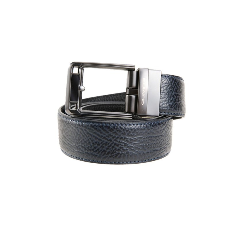 CUMAR - SEAN フルグレインカウレザー オートロックベルト - ベルト - 革 多色