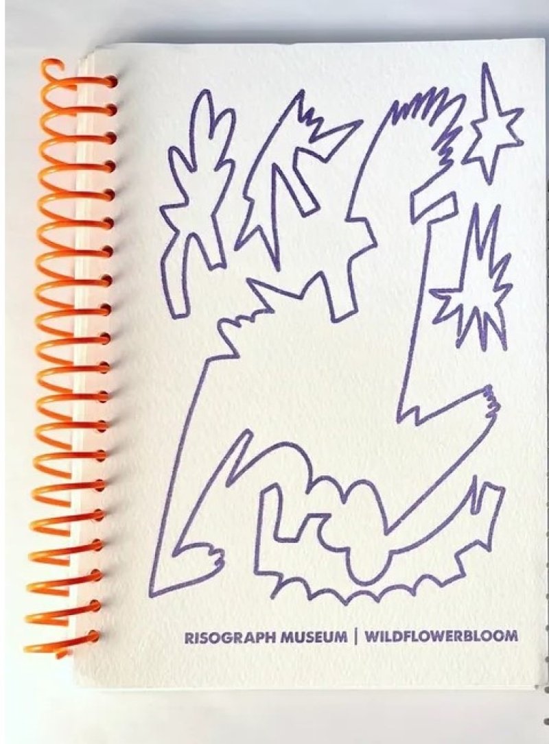 隨意著色線圈筆記本  Notebooks - 筆記本/手帳 - 紙 白色