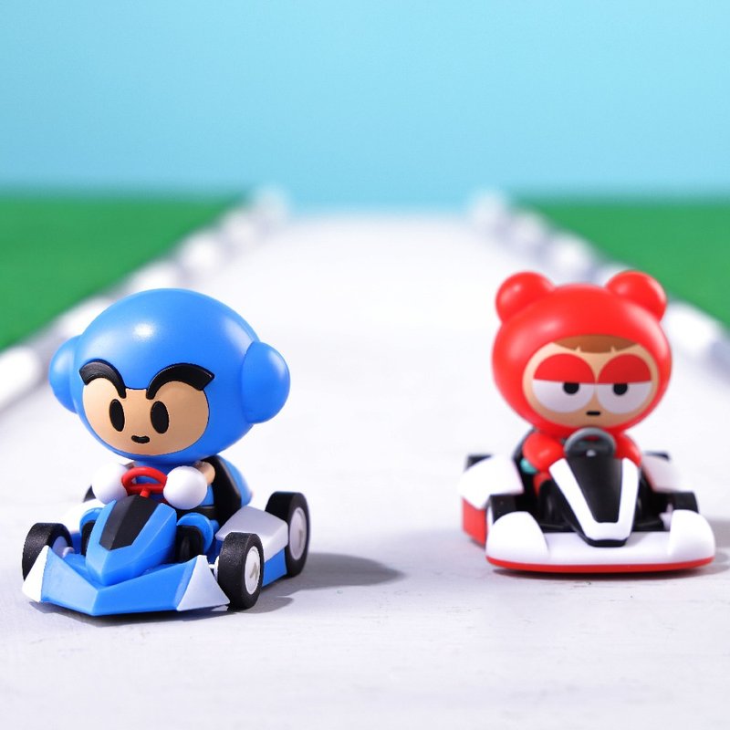 All-in-one card | Kart Racing 3D model/Sapphire/Bao Bao - Gadgets - Plastic Multicolor