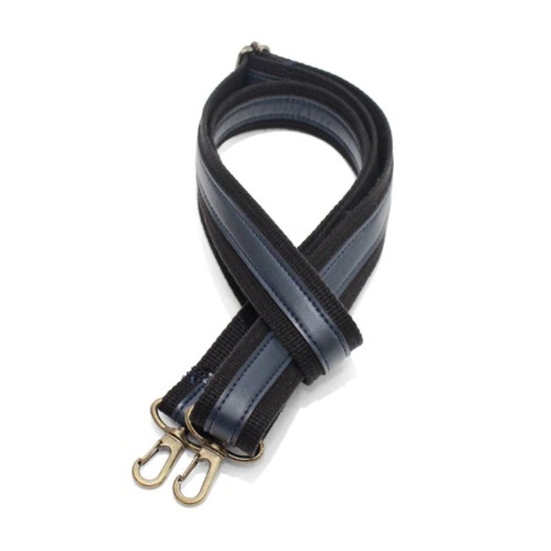 Shoulder belt 3 cm wide black base, 7 colors available - เชือก/สายคล้อง - วัสดุอื่นๆ 