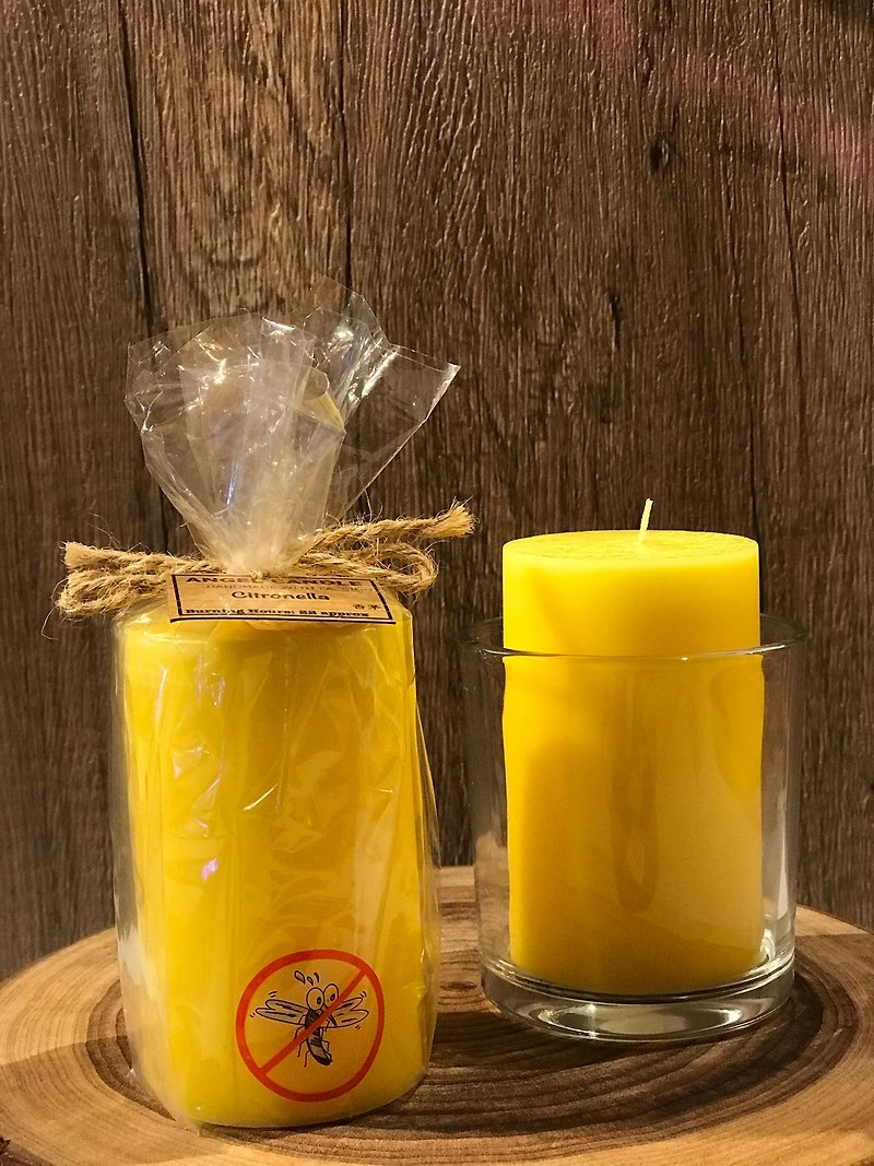 Mosquito Repellent Citronella 22 hours - Candles & Candle Holders - Wax Yellow
