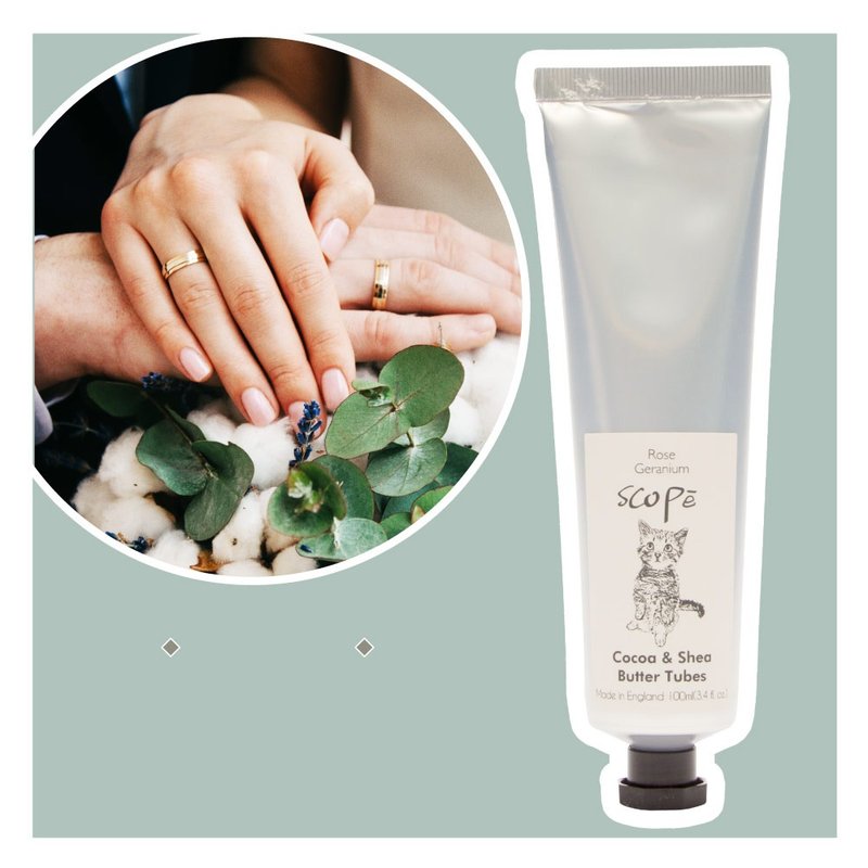 Immediate product【SCOPē】Rose Geranium Hand Cream 100ml (Expiration date 2024/11/30) - Nail Care - Concentrate & Extracts 