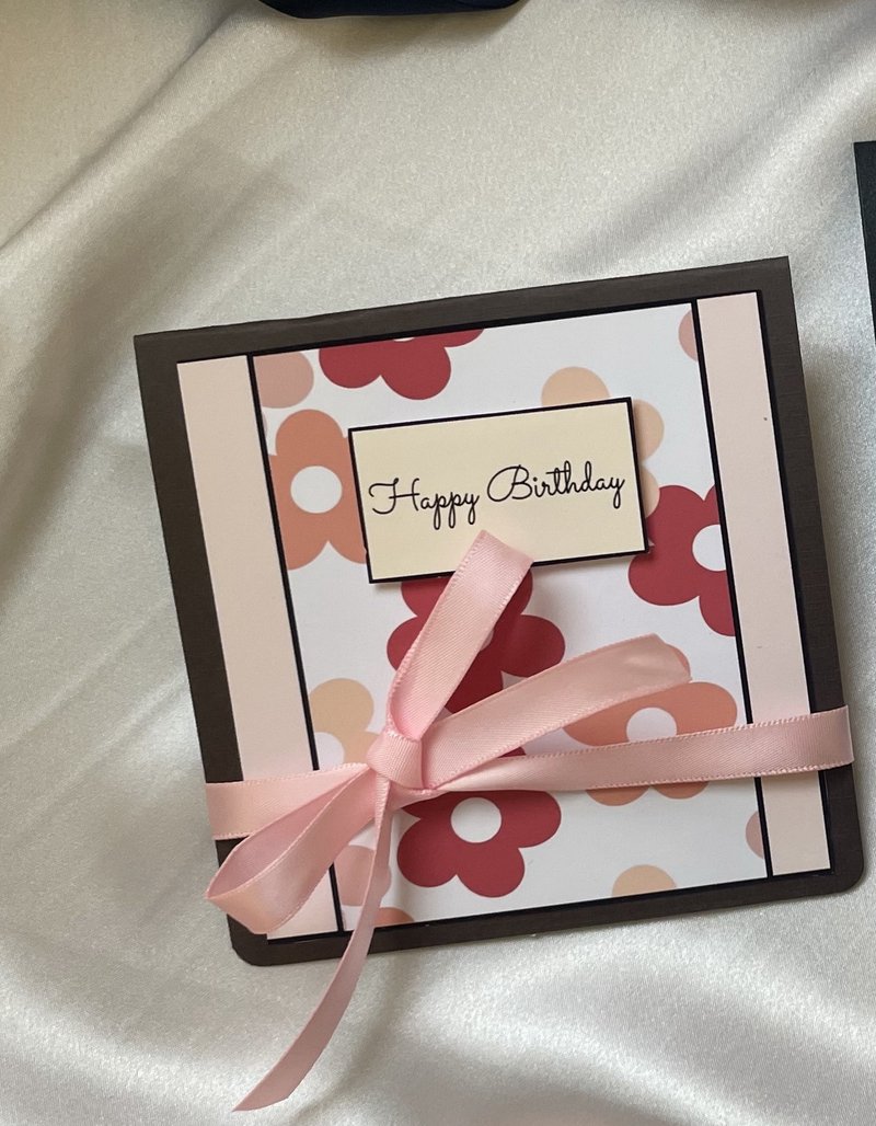 Birthday card│Gift│Valentine's Day│Girlfriend│Anniversary│Creative│Pink│H style - Storage & Gift Boxes - Paper Pink