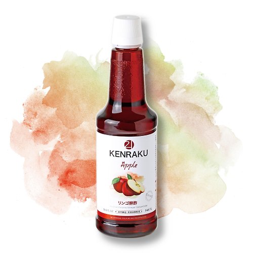 KENRAKU21 健樂酵酢 蘋果酵酢 天然純釀造 長時發酵熟成