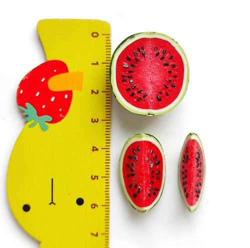 10Pcs Many Kinds Of Fruit Miniature Dollhouse Decoration Handmade-Food Supplyde 