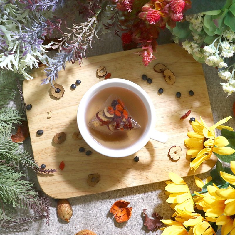 【菓青市集】波光裡的黑珍珠 | 黑豆纖美茶 | 三角茶包 - 茶葉/茶包/水果茶 - 其他材質 
