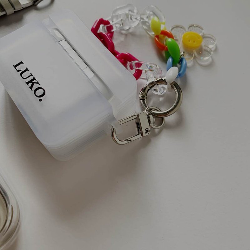 AirPods | LUKO設計 | 霧面全包小花保護套 - AirPods/耳機保護套 - 其他材質 