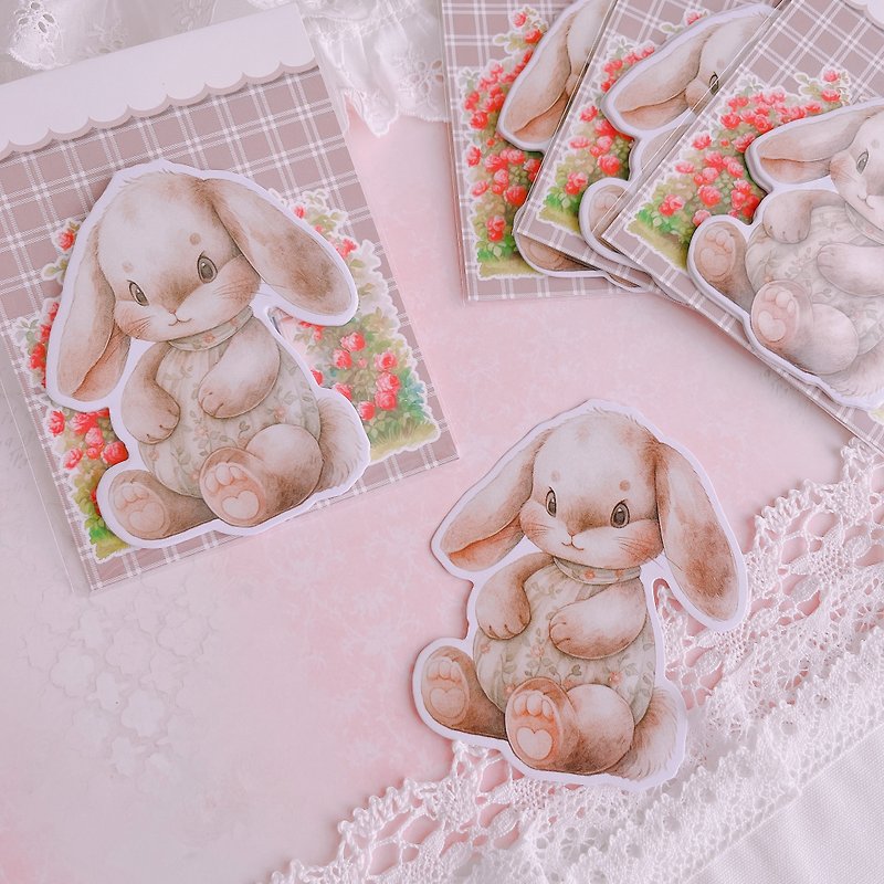 Die Cut 4 Rabbit Yume-chan - Other - Paper 