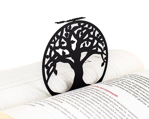 Design Atelier Article Metal book bookmark // Tree of Life // Free shipping worldwide //