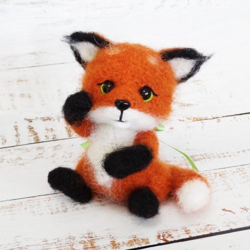 Sankatoys Crochet pattern Fluffy Fox, PDF Digital Download, DIY amigurumi toy tutorial