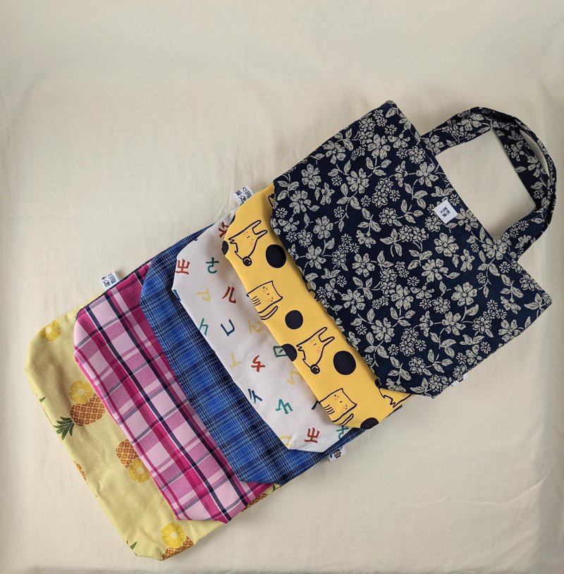 Tote bag|Lunch bag|Environmental bag|Shopping bag|Walking bag - Handbags & Totes - Cotton & Hemp Multicolor