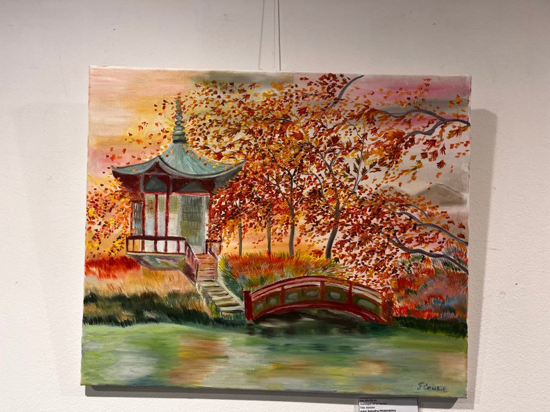 Modern oil painting - 壁貼/牆壁裝飾 - 棉．麻 綠色