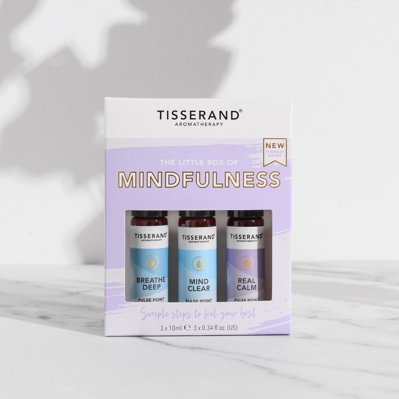 【英國原裝進口】正念減壓精油組 Mindfulness 滾珠瓶10ml*3入 - 保養/沐浴旅行組 - 精油 