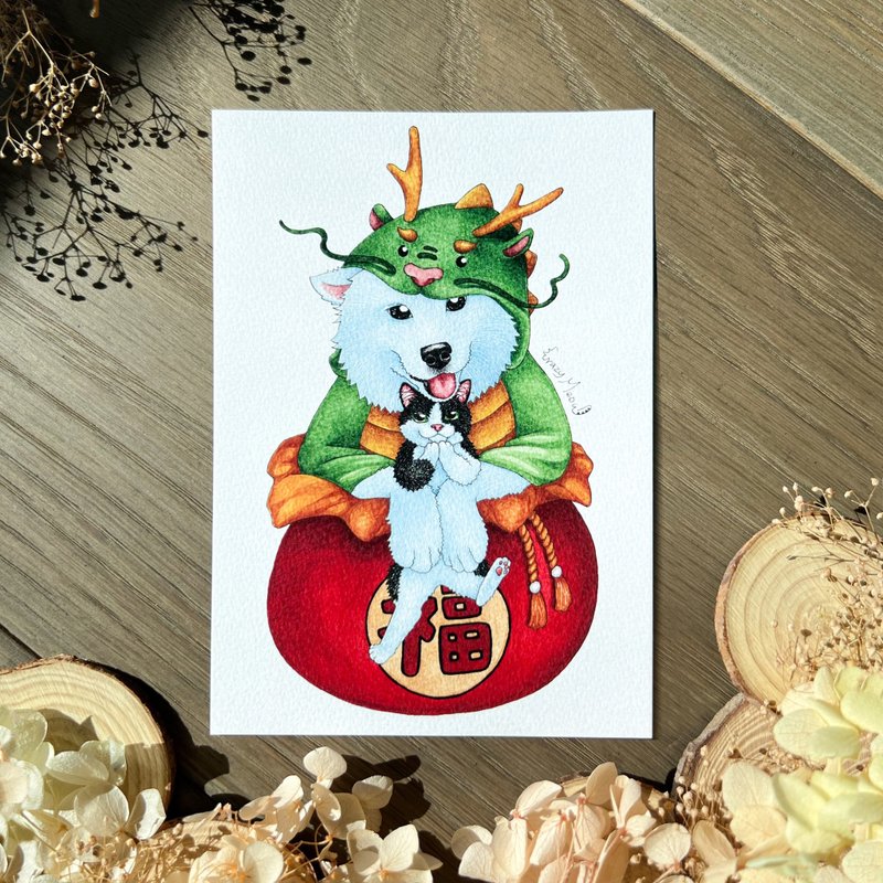 【Cat Crazy】Postcard(147) - Cards & Postcards - Paper Multicolor