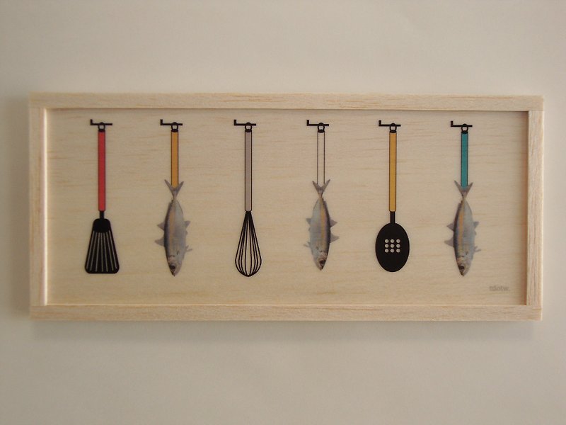 fish kitchen tool - Wall Décor - Wood 