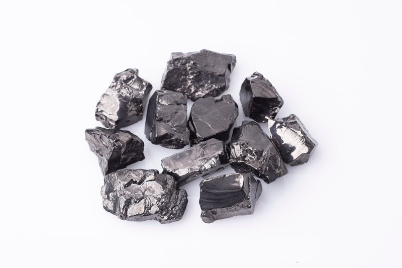 Elite Shungite Stone 尺寸: L - 其他 - 水晶 銀色