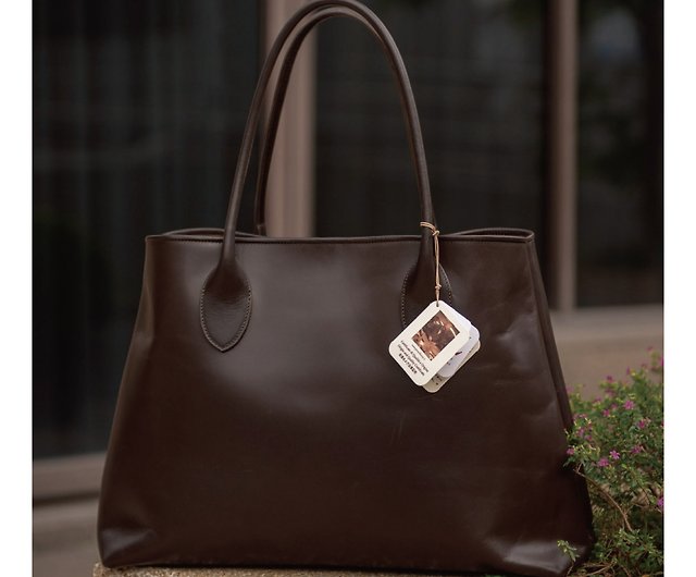 Florence Leather Tote Bag