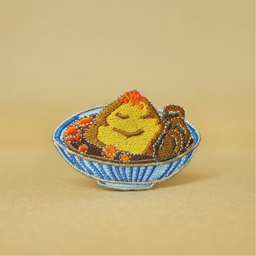 仨人設計 Omu Rice Iron-on Patch