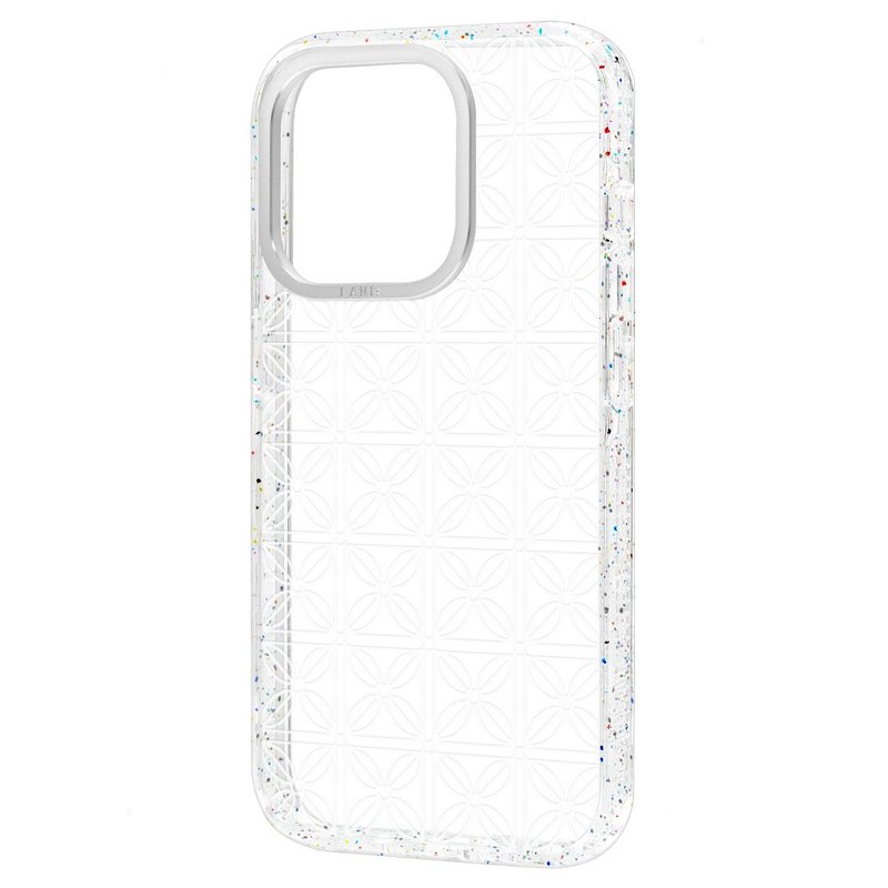 Taiwan flower window reunion flower transparent frame iPhone 16 15 14 13 Pro Max transparent anti-fall case - Phone Cases - Eco-Friendly Materials Transparent