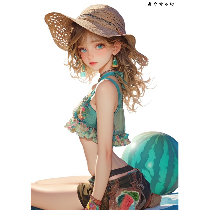 【8月新作】07-099-0010 コラージュステッカー - 貼紙 - 紙 