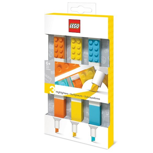 LEGO樂高LED燈系列／文具系列 LEGO 樂高螢光筆 (3 色)
