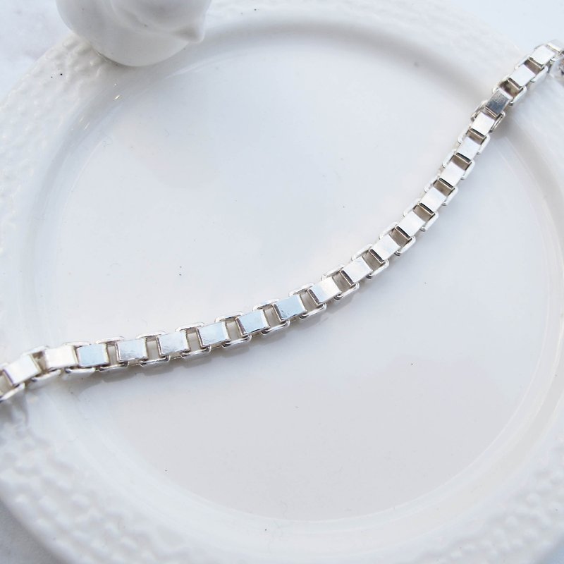 Bigman Taipa [Venice] Boys sterling silver bracelet - Bracelets - Sterling Silver White