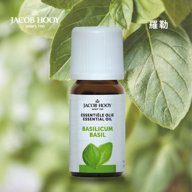 Jacob Hooy | Basil essential oil 100% pure essential oil diffuser oxygen aromatherapy - Fragrances - Essential Oils 