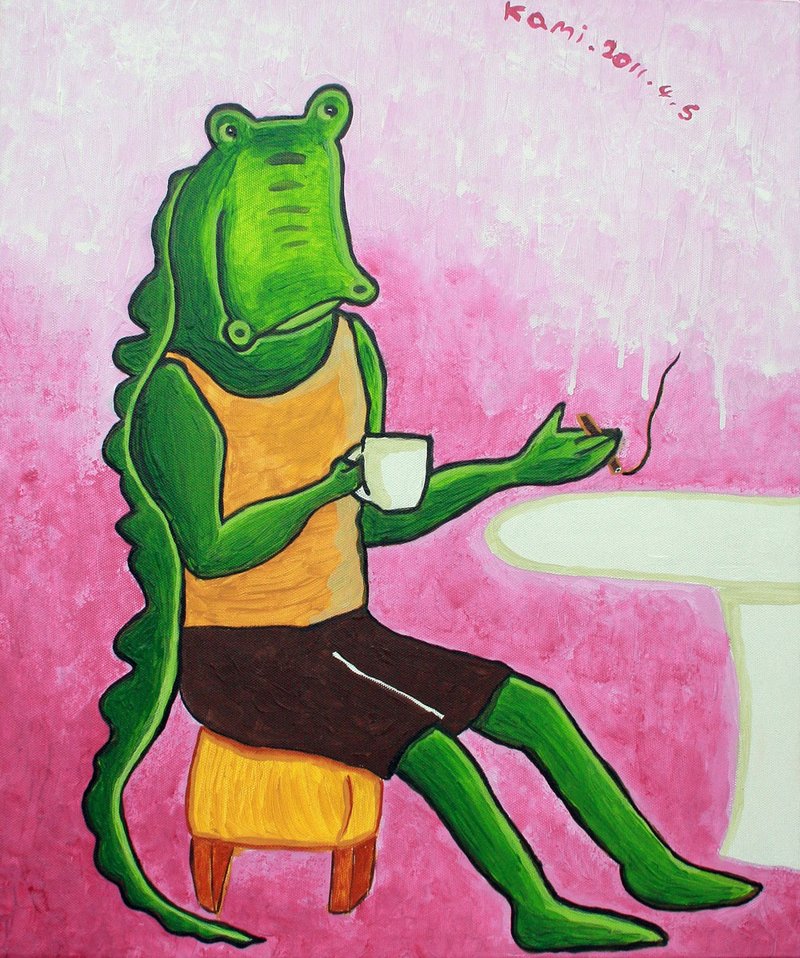 原畫  ∣  鱷魚先生 - 相框/畫框 - 其他材質 多色