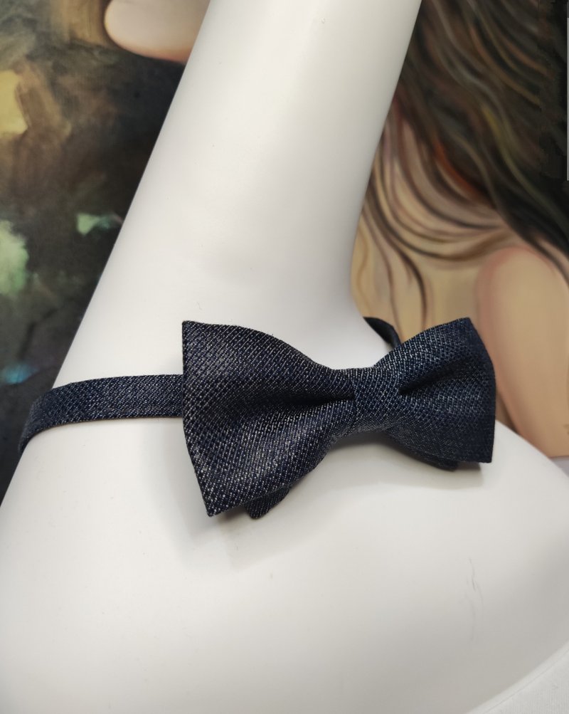 Mitanya Fashion - Gentleman Style Banquet Bow Tie Customization - หูกระต่าย/ผ้าพันคอผู้ชาย - ผ้าไหม 