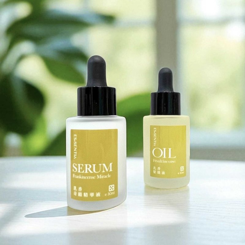 【荷包蛋保養組】精華液+精華油・油水平衡・保濕緊緻 抗老淨白 - 精華液/精華油 - 濃縮/萃取物 透明