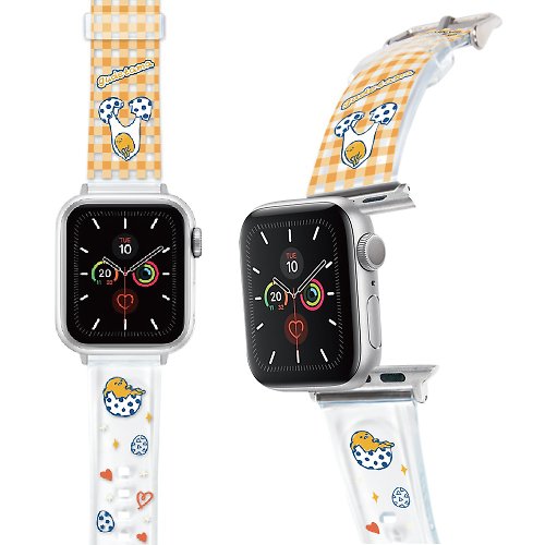 i-Smart SANRIO-Apple Watch-PVC錶帶-格紋系列-GUDETAMA