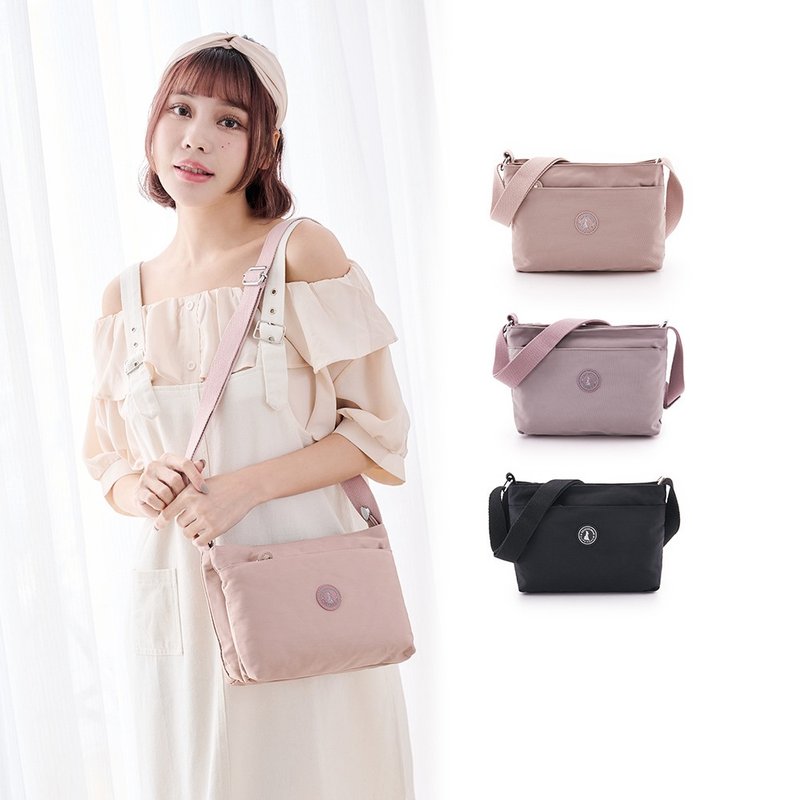 [Best Selling Plain Color] Time Traveler - Intelligent and lightweight multi-layered crossbody bag - three colors in total - กระเป๋าแมสเซนเจอร์ - ไนลอน หลากหลายสี