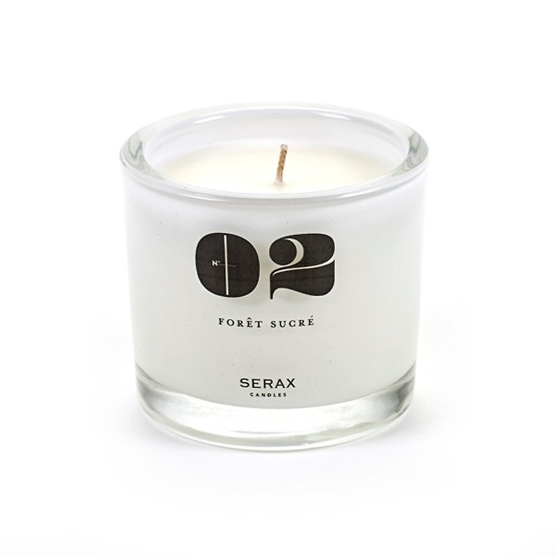 [Belgium SERAX] N˚02 sweet forest fragrance candle - Candles & Candle Holders - Wax 