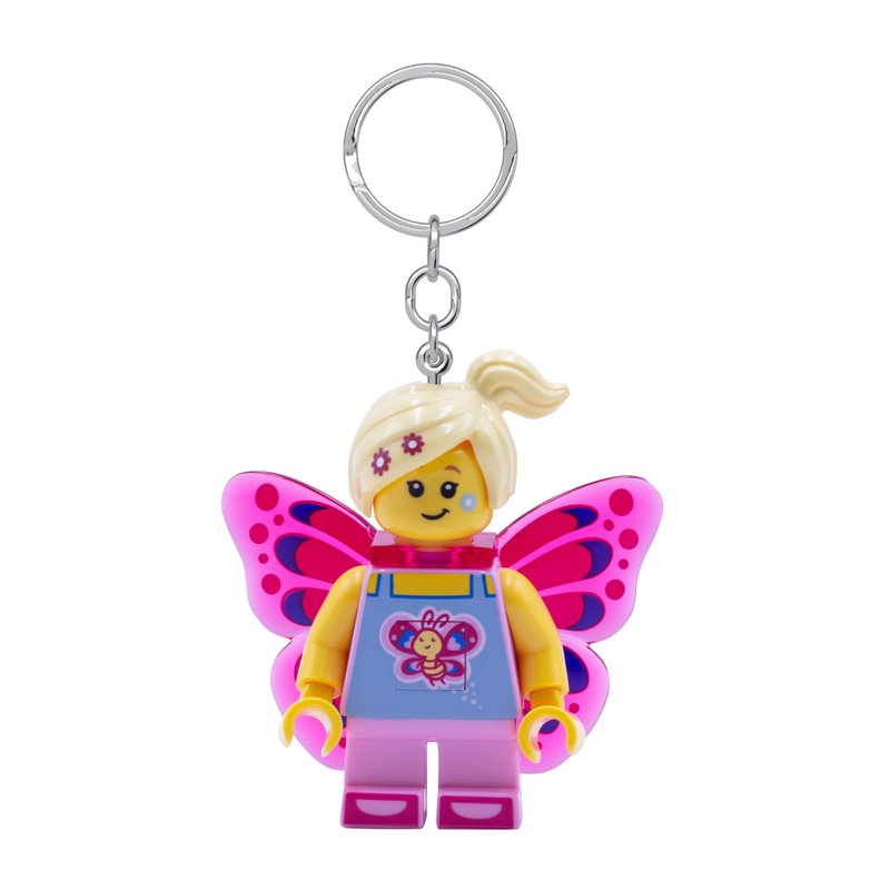 LEGO Butterfly Girl Keychain Lamp - ที่ห้อยกุญแจ - วัสดุอื่นๆ 