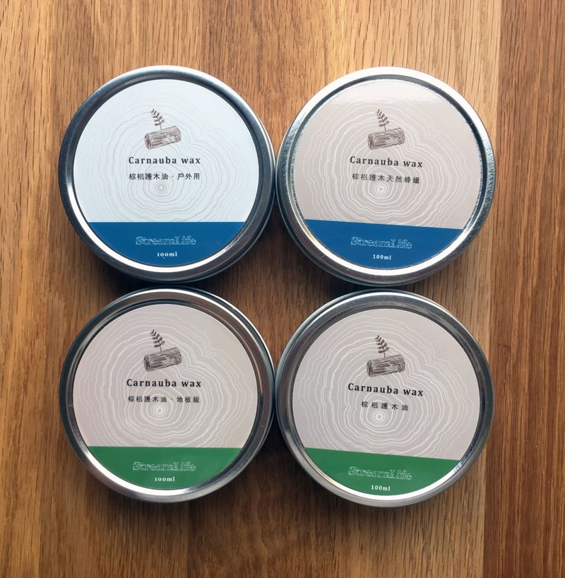Streamlife黑濯 - 手工護木油 - 棕梠油 (100 ml) - 其他 - 蠟 透明