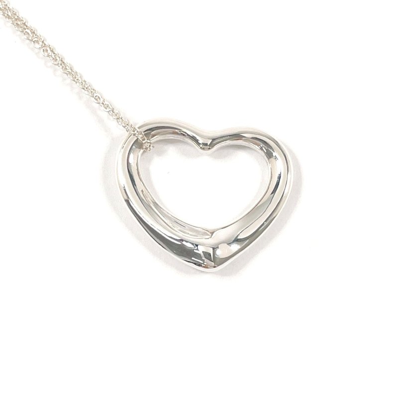 【日本直送 中古美品】ティファニー TIFFANY&Co. ネックレス オープンハート エルサペレッティ シルバー925 新品仕上げ済み - 項鍊 - 純銀 銀色