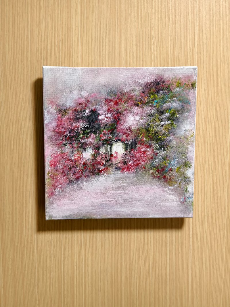 我印象中的亞塞拜然/無框畫/花卉畫/療癒畫/歐風畫/原創畫/裝飾畫 - 海報/掛畫/掛布 - 棉．麻 