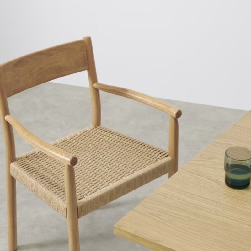 Rhye Woven Chair - Chairs & Sofas - Wood 