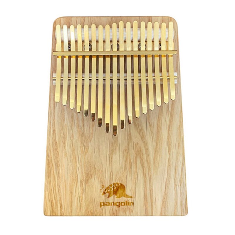 White oak kalimba free tuner + school bag full piano accessories made in Taiwan - กีตาร์เครื่องดนตรี - ไม้ สีกากี